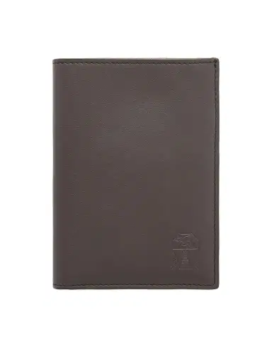 Brunello Cucinelli Logo-Debossed Leather Passport Holder - Men | Thumbnail 1 Brunello Cucinelli Logo-Debossed Leather Passport Holder - Men | Thumbnail 1