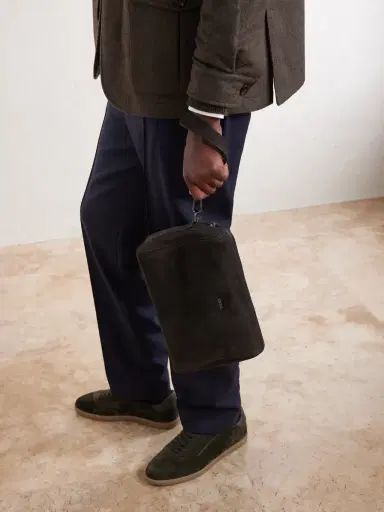 Zegna Leather Pouch - Men | Thumbnail 2