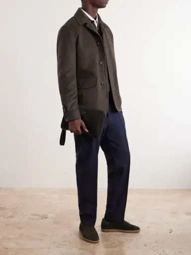 Zegna Leather Pouch - Men | Thumbnail 3