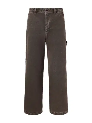 A.P.C. Dan Carpenter Wide-Leg Cotton-Canvas Trousers - Men | Thumbnail 1 A.P.C. Dan Carpenter Wide-Leg Cotton-Canvas Trousers - Men | Thumbnail 1