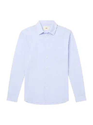 Folk Striped Seersucker Cotton Shirt - Men | Thumbnail 1