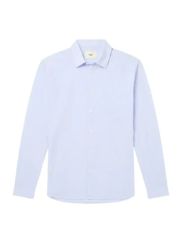 Folk Striped Seersucker Cotton Shirt - Men