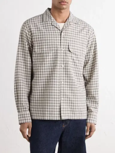 3sixteen Checked Cotton Shirt - Men | Thumbnail 3
