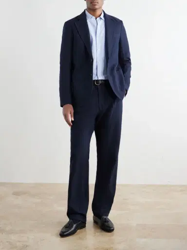 Oliver Spencer Westbury Cotton-Blend Herringbone Suit Jacket - Men | Thumbnail 2 Oliver Spencer Westbury Cotton-Blend Herringbone Suit Jacket - Men | Thumbnail 2