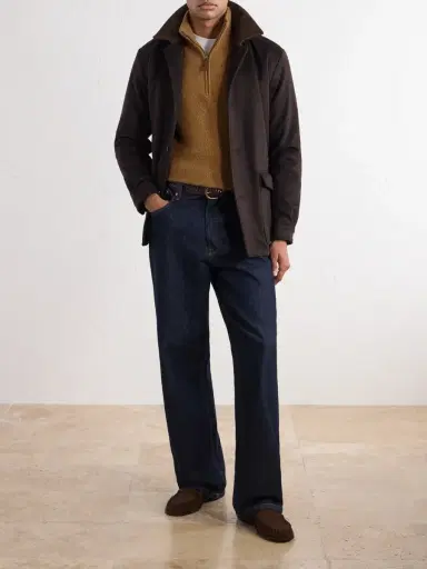 Sease Cashmere Half-Zip Sweater - Men | Thumbnail 2