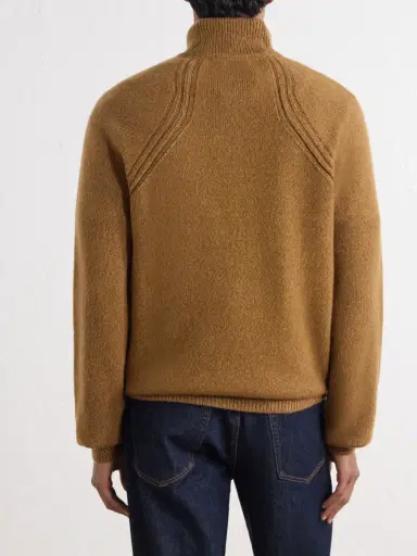 Sease Cashmere Half-Zip Sweater - Men | Thumbnail 4
