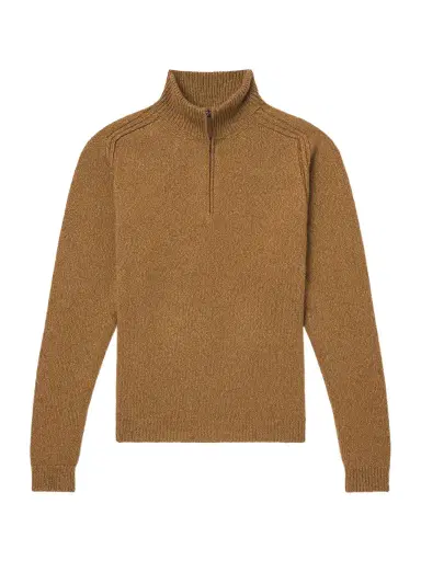 Sease Cashmere Half-Zip Sweater - Men | Thumbnail 1