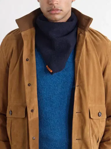 Barena Virgin Wool Scarf - Men | Thumbnail 2 Barena Virgin Wool Scarf - Men | Thumbnail 2