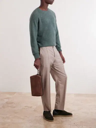 Zegna Leather Pouch - Men | Thumbnail 3