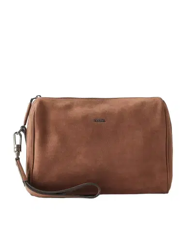 Zegna Leather Pouch - Men | Thumbnail 1