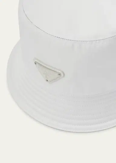 Prada Men's Nylon Bucket Hat | Thumbnail 4 Prada Men's Nylon Bucket Hat | Thumbnail 4