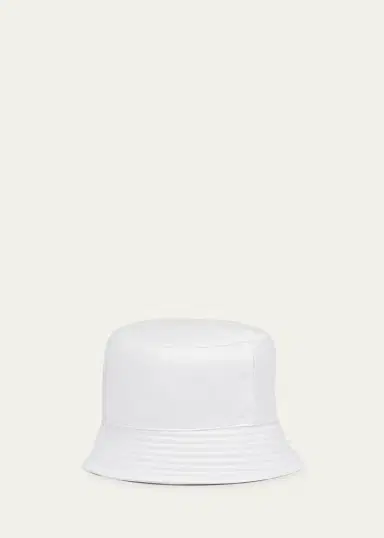 Prada Men's Nylon Bucket Hat | Thumbnail 5 Prada Men's Nylon Bucket Hat | Thumbnail 5
