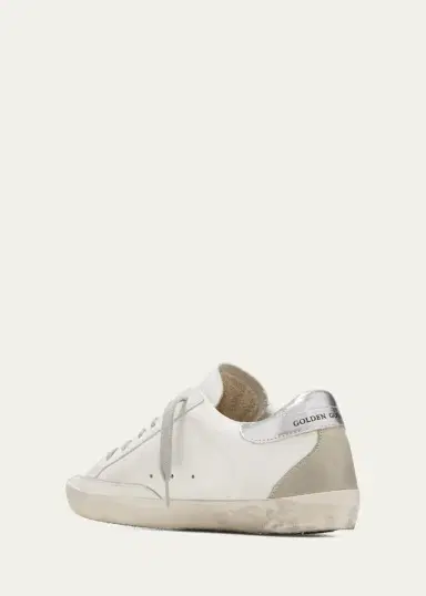 Golden Goose Super-Star Mixed Leather Sneakers | Thumbnail 2
