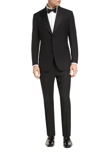 Brioni Two-Piece Wool Tuxedo Suit | Thumbnail 1 Brioni Two-Piece Wool Tuxedo Suit | Thumbnail 1