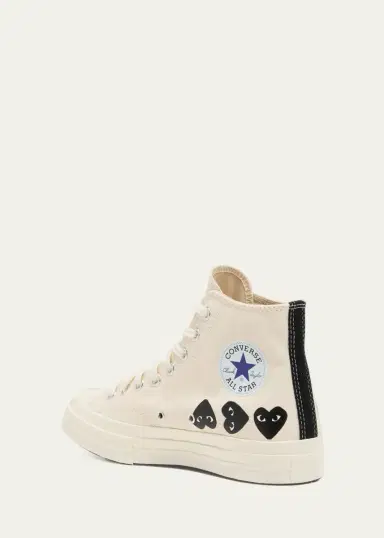 CDG Play x Converse Multi Heart High-Top Sneakers | Thumbnail 4 CDG Play x Converse Multi Heart High-Top Sneakers | Thumbnail 4