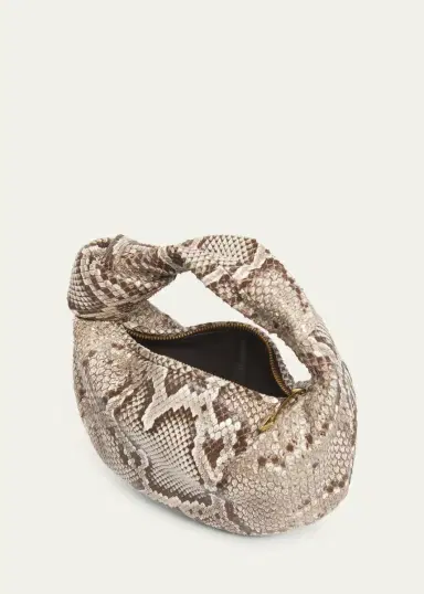 Bottega Veneta Mini Jodie Python Top-Handle Bag | Thumbnail 4