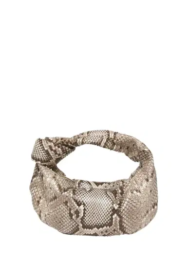 Bottega Veneta Mini Jodie Python Top-Handle Bag | Thumbnail 1