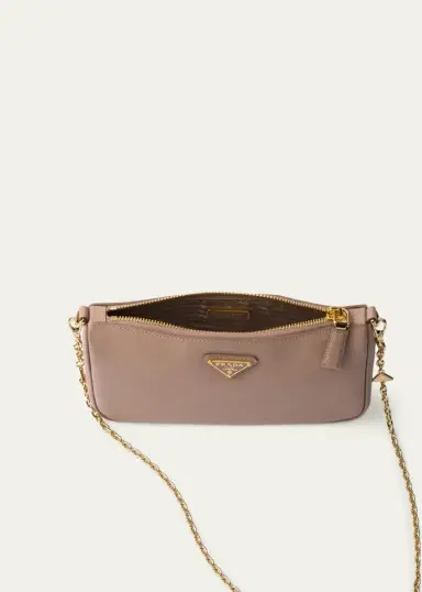 Prada Mini Saffiano Leather Shoulder Bag | Thumbnail 3 Prada Mini Saffiano Leather Shoulder Bag | Thumbnail 3