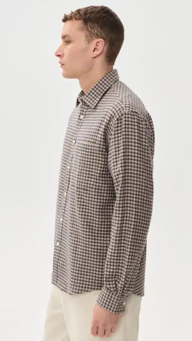 NN07 Deon Check Button Down Shirt | Thumbnail 4 NN07 Deon Check Button Down Shirt | Thumbnail 4