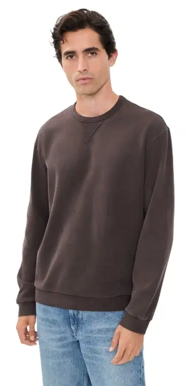 Marine Layer Relaxed Cloud 9 Fleece Crew Neck Sweatshirt | Thumbnail 1