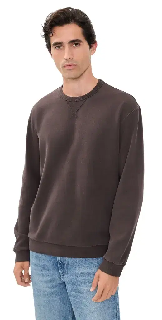 Marine Layer Relaxed Cloud 9 Fleece Crew Neck Sweatshirt