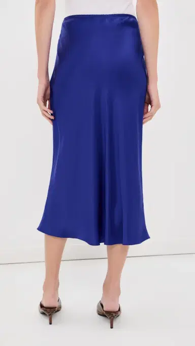 Sablyn Miranda B Scallop Trim Bias Cut Skirt | Thumbnail 4