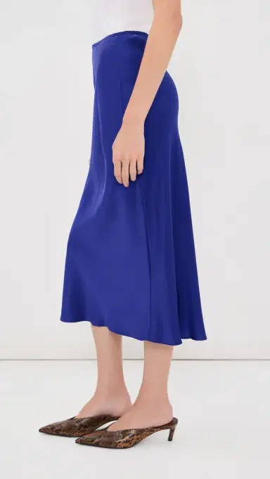 Sablyn Miranda B Scallop Trim Bias Cut Skirt | Thumbnail 5