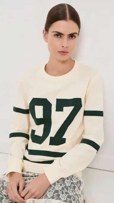 Tanner Fletcher Flynn "97" Varsity Long Sleeve Tee | Thumbnail 2
