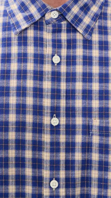 NN07 Deon Check Button Down Shirt | Thumbnail 6