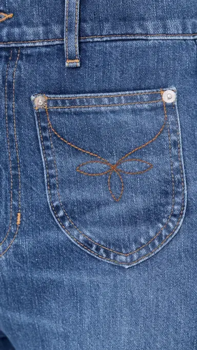 Veronica Beard Jean Grant Western Stitch Jeans | Thumbnail 6