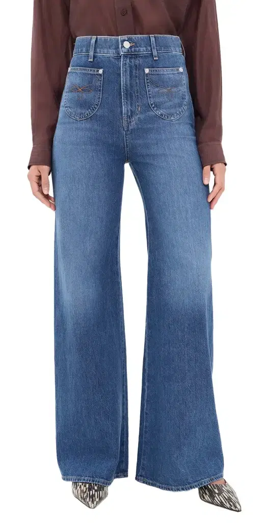 Veronica Beard Jean Grant Western Stitch Jeans