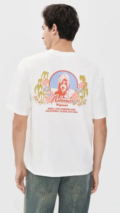 Nahmias Wipeout Surf Shop Boxy Tee | Thumbnail 3 Nahmias Wipeout Surf Shop Boxy Tee | Thumbnail 3