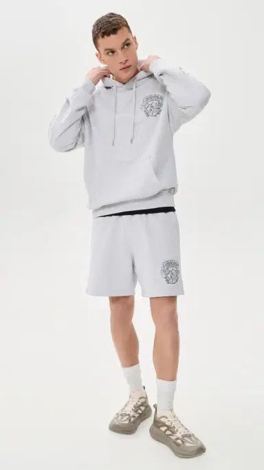 Casablanca Eveil Ancestral Applique Classic Shorts | Thumbnail 5 Casablanca Eveil Ancestral Applique Classic Shorts | Thumbnail 5