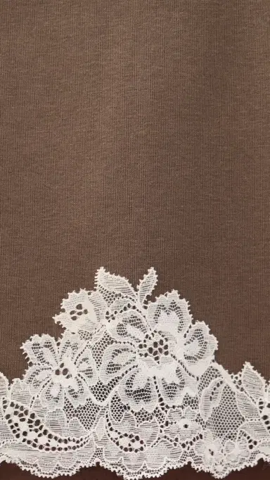 Bailey Rose Lace Trim Tee | Thumbnail 6