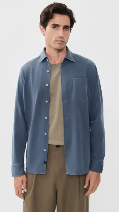 Faherty Costa Pique Shirt | Thumbnail 2