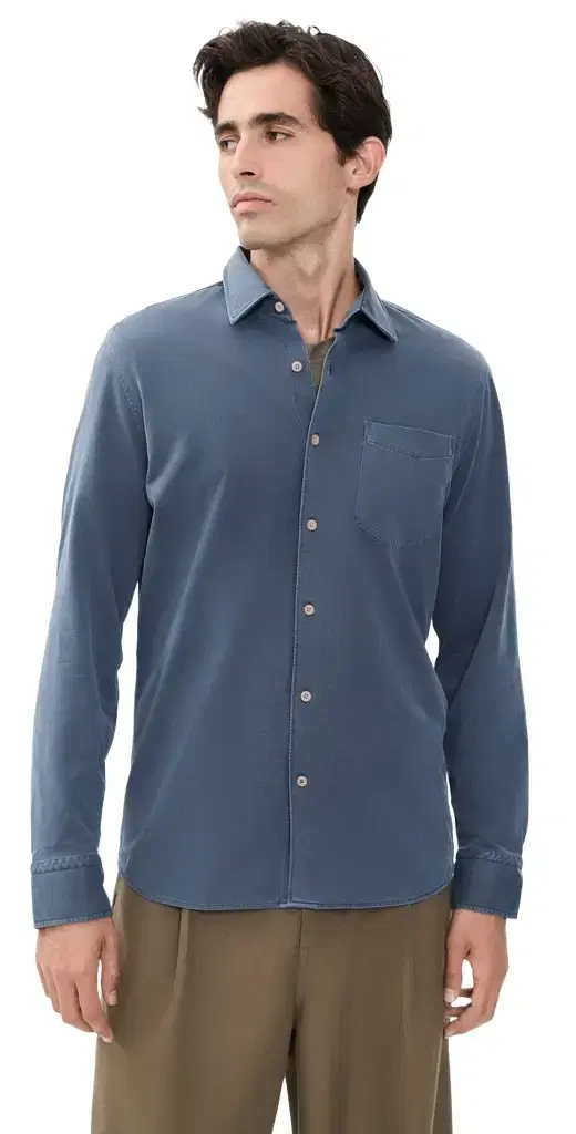 Faherty Costa Pique Shirt