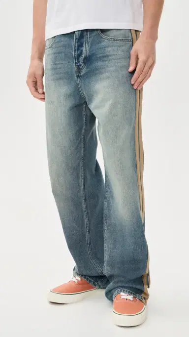Nahmias Sunfade Denim Track Pants | Thumbnail 2 Nahmias Sunfade Denim Track Pants | Thumbnail 2