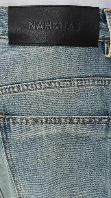 Nahmias Sunfade Denim Track Pants | Thumbnail 6 Nahmias Sunfade Denim Track Pants | Thumbnail 6