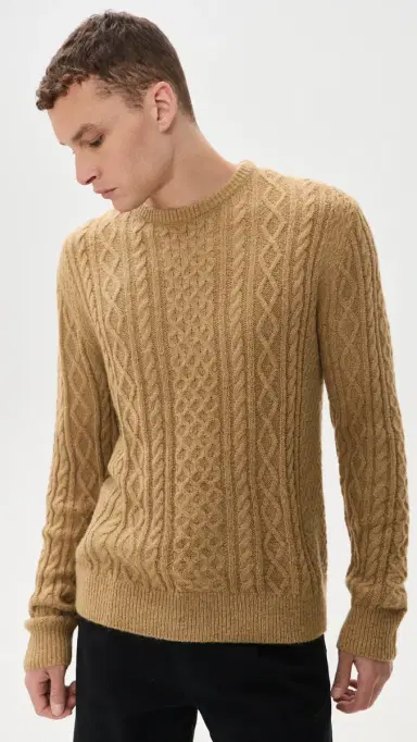 Rhythm Mohair Fishermans Knit Sweater | Thumbnail 2