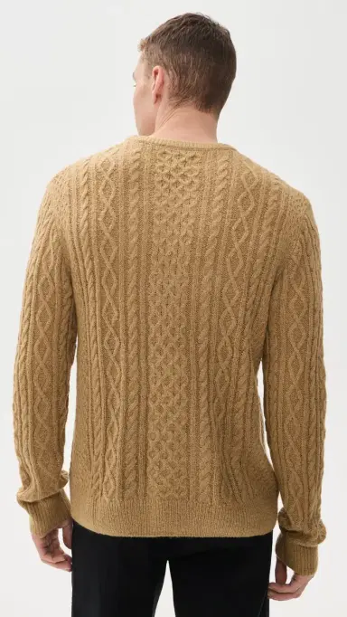 Rhythm Mohair Fishermans Knit Sweater | Thumbnail 3