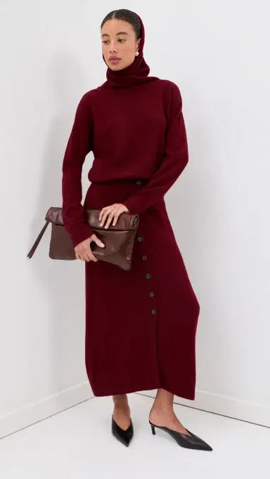 Altuzarra Callahan Cashmere Skirt | Thumbnail 5
