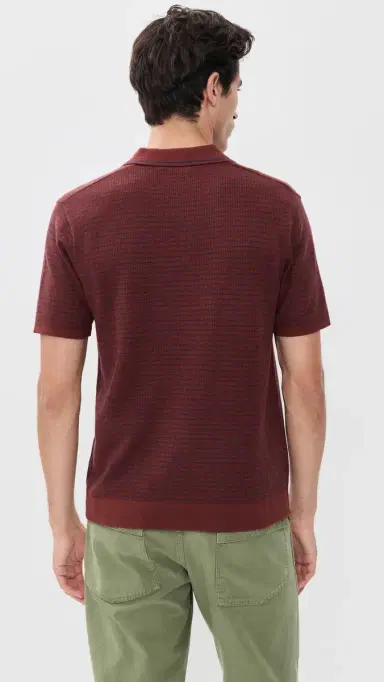 Marine Layer Greyson Sweater Polo | Thumbnail 3