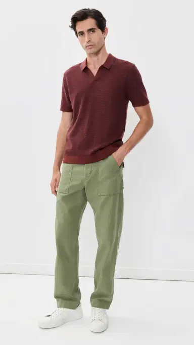 Marine Layer Greyson Sweater Polo | Thumbnail 5