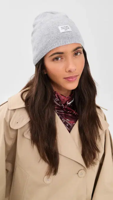 Acne Studios Kassias Cashmere Beanie | Thumbnail 3