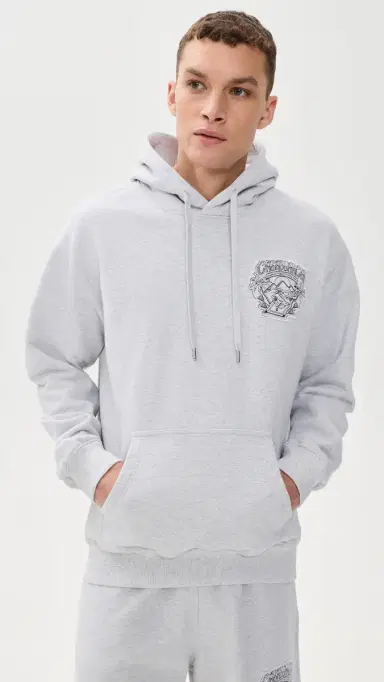 Casablanca Eveil Ancestral Applique Classic Hoodie | Thumbnail 2 Casablanca Eveil Ancestral Applique Classic Hoodie | Thumbnail 2