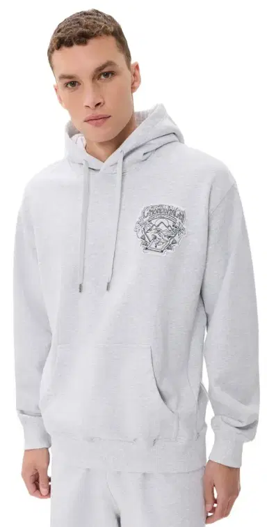 Casablanca Eveil Ancestral Applique Classic Hoodie | Thumbnail 1 Casablanca Eveil Ancestral Applique Classic Hoodie | Thumbnail 1