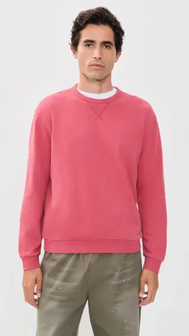 Marine Layer Relaxed Cloud 9 Fleece Crewneck Sweatshirt | Thumbnail 2