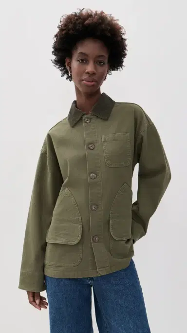Faherty Sunwashed Canvas Barn Jacket | Thumbnail 3 Faherty Sunwashed Canvas Barn Jacket | Thumbnail 3