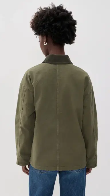 Faherty Sunwashed Canvas Barn Jacket | Thumbnail 4 Faherty Sunwashed Canvas Barn Jacket | Thumbnail 4