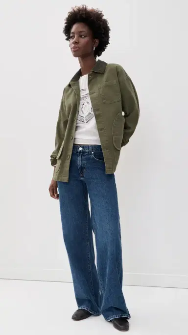 Faherty Sunwashed Canvas Barn Jacket | Thumbnail 6 Faherty Sunwashed Canvas Barn Jacket | Thumbnail 6
